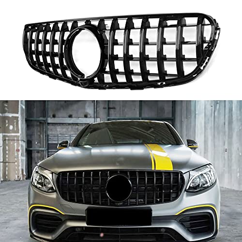 Amazon | GT R フロントグリルグリル メルセデスベンツ GLC W253 Amazon | GT R フロントグリルグリル メルセデスベンツ GLC W253
